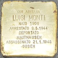 Luigi Monti - Pietre d'inciampo - Milano -2021