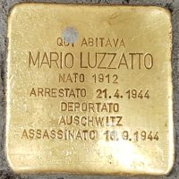 Mario Luzzatto - Pietre d'inciampo - Milano -2021