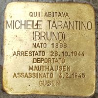 Michele Tarantino - Pietre d'inciampo - Milano -2021